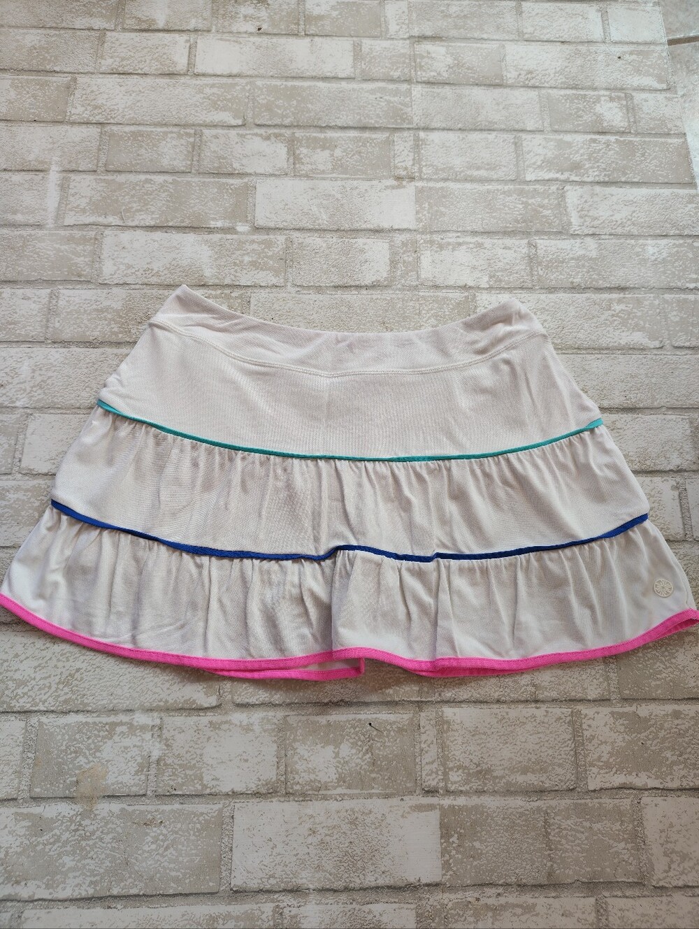 Lilly Pulitzer Luxletic White Skort Medium